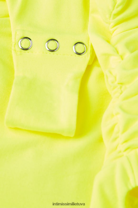 moterys ryškiai geltona pure joy mikromodalinis bodis Intimissimi drabužiai 248BPB1210