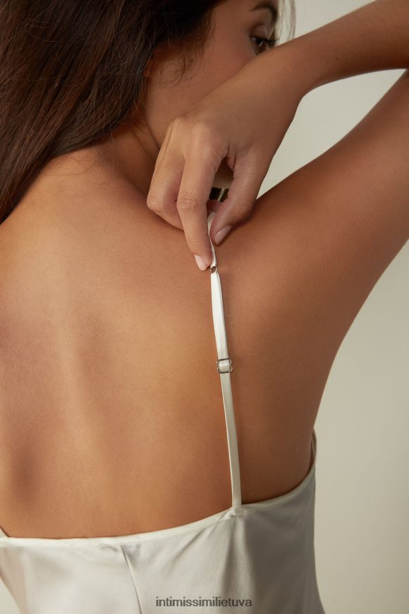 moterys milteliai balti šilko slydimas Intimissimi drabužiai 248BPB1250