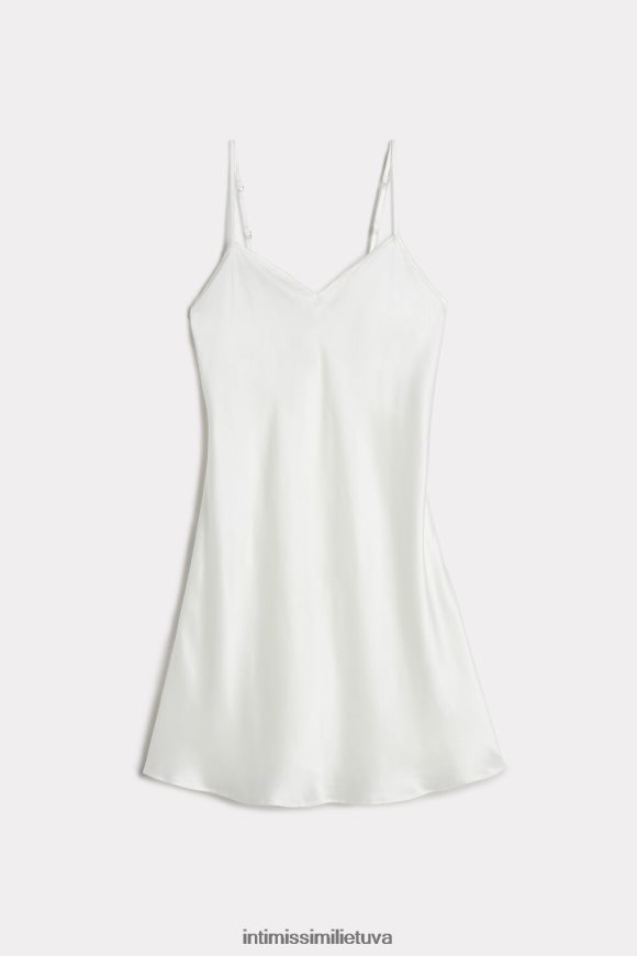 moterys milteliai balti šilko slydimas Intimissimi drabužiai 248BPB1250