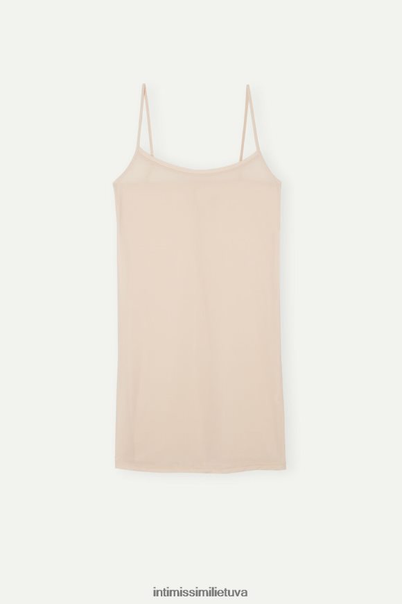 moterys rožinis šilkas itin lengvas mikropluošto šlifuoklis Intimissimi drabužiai 248BPB1213