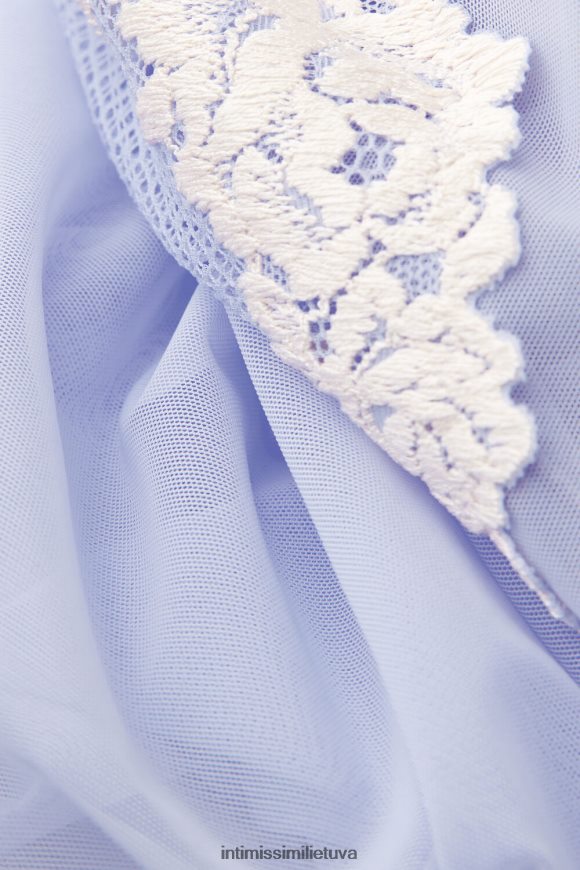 moterys saldžios levandos/dramblio kaulo gražios gėlės babydoll Intimissimi drabužiai 248BPB1217
