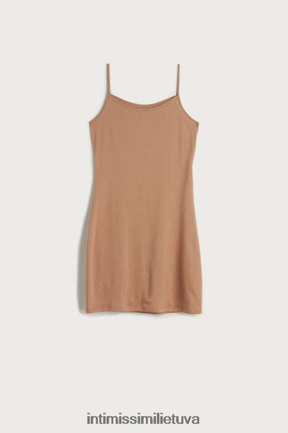 moterys vidutinio smėlio spalvos itin gaivus supima medvilninis šleifas Intimissimi drabužiai 248BPB1240