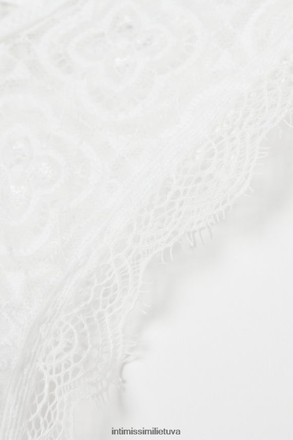 moterys bianco perla liaudiškos ir skanios devintojo dešimtmečio braziliškos kelnaitės Intimissimi apatinis trikotažas 248BPB887