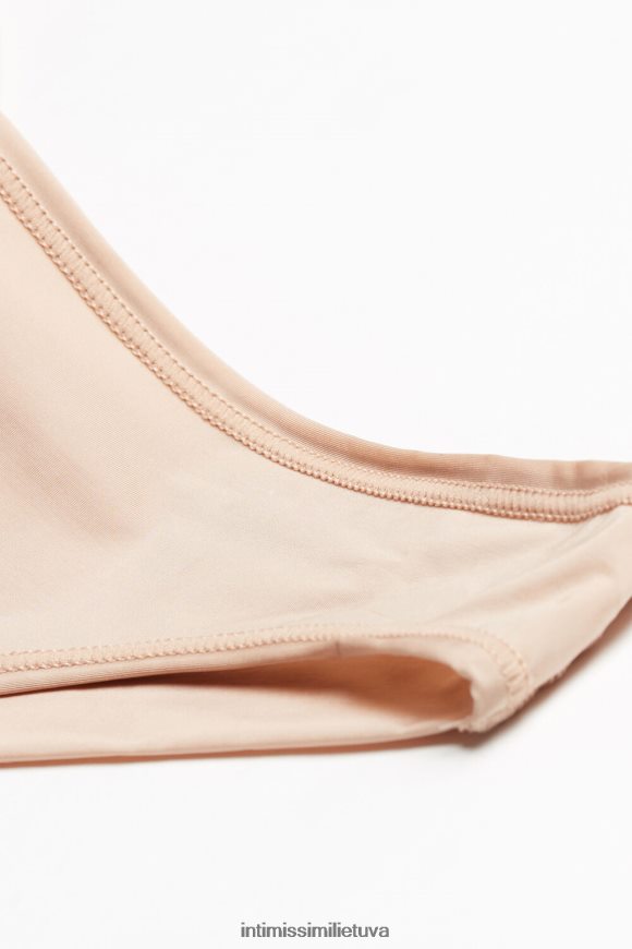 moterys švelnus smėlio spalvos Itin lengvos braziliškos mikropluošto kelnaitės Intimissimi apatinis trikotažas 248BPB1099