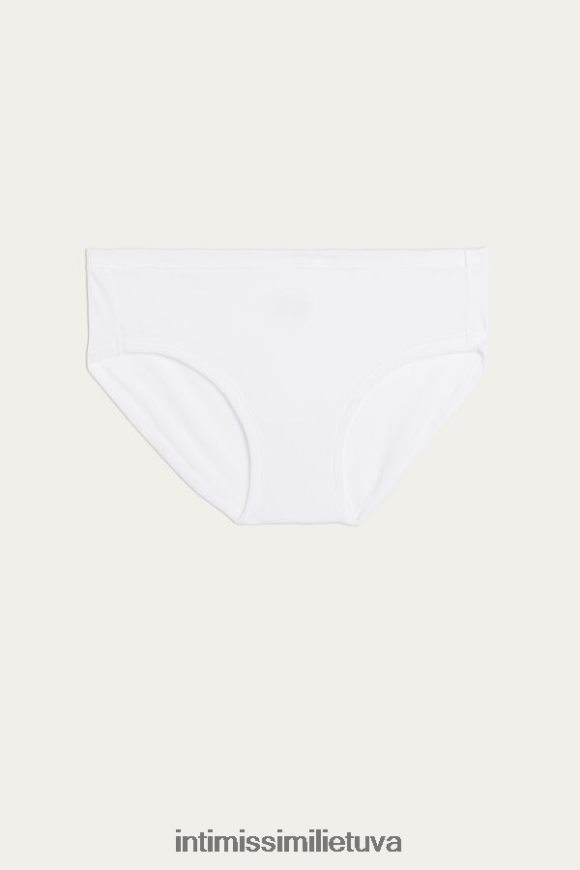 moterys baltas itin lengvos supima medvilninės kelnaitės Intimissimi apatinis trikotažas 248BPB1095