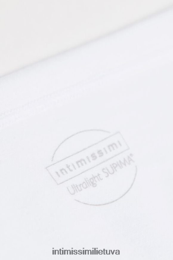 moterys baltas itin lengvos supima medvilninės kelnaitės Intimissimi apatinis trikotažas 248BPB1095