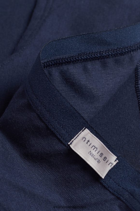 moterys intensyvi mėlyna pilnai dengiančios medvilninės kelnaitės Intimissimi apatinis trikotažas 248BPB1031