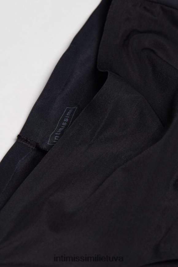 moterys juodas nematomos liečiamos kelnaitės Intimissimi apatinis trikotažas 248BPB1147