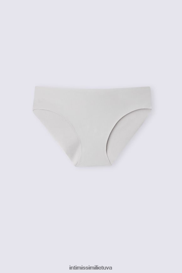 moterys ledo pilka neapdoroto kirpimo medvilninės kelnaitės Intimissimi apatinis trikotažas 248BPB895