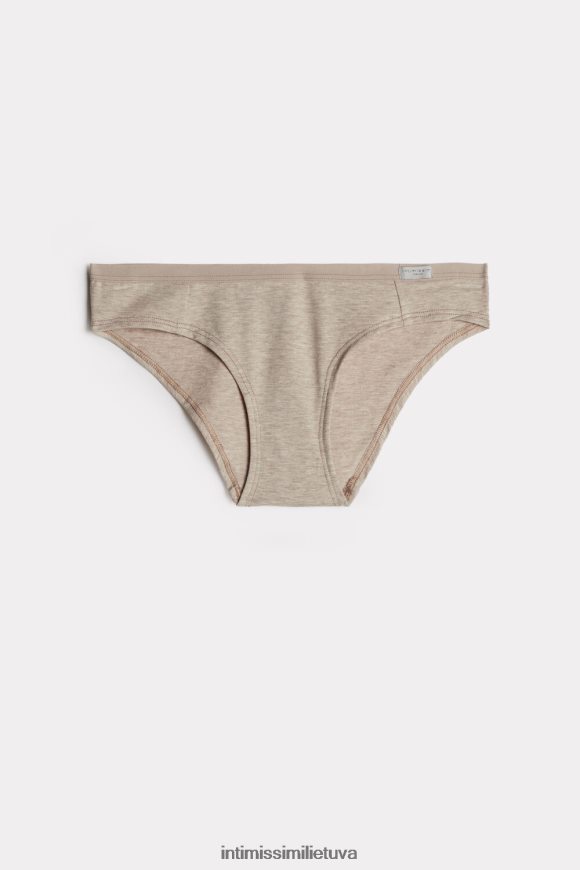 moterys natūralus mišinys natūralios medvilnės kelnaitės Intimissimi apatinis trikotažas 248BPB1154
