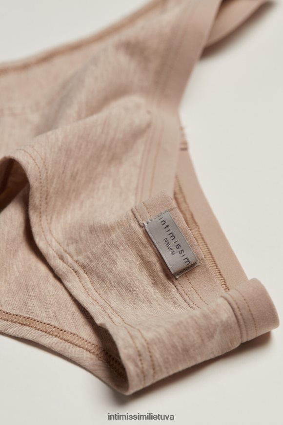 moterys natūralus mišinys natūralios medvilnės kelnaitės Intimissimi apatinis trikotažas 248BPB1154