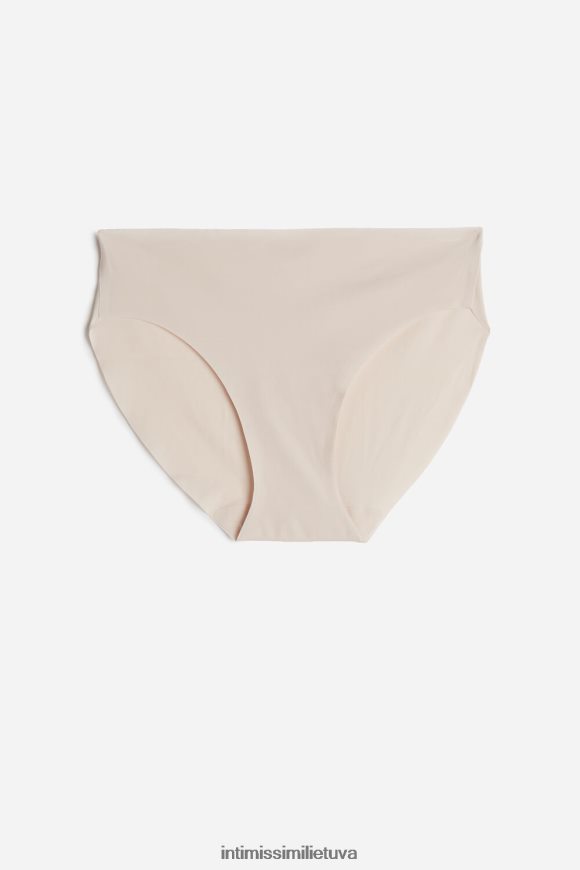 moterys rožinis šilkas besiūlės mikropluošto prigludusios kelnaitės Intimissimi apatinis trikotažas 248BPB1170