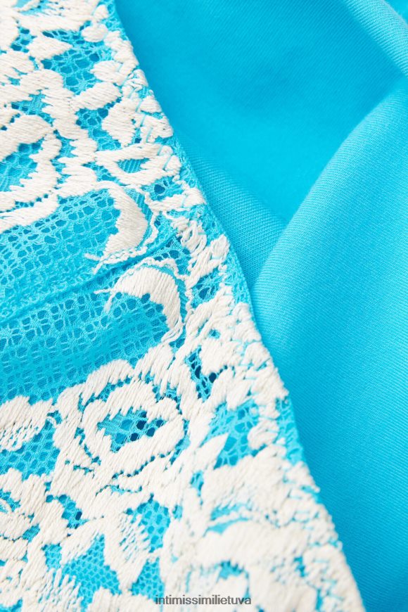 moterys skaitmeninis turkis/dramblio kaulas gražių gėlių besiūlės medvilninės kelnaitės Intimissimi apatinis trikotažas 248BPB966