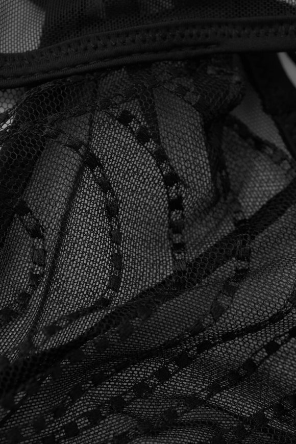 moterys juodas pavogti šou 80-ųjų stiliaus prancūziškas kelnes Intimissimi apatinis trikotažas 248BPB1001