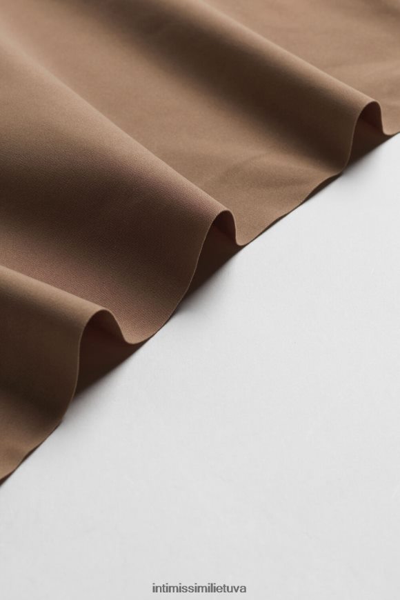 moterys tamsiai smėlio spalvos lazeriu kirptos prancūziškos kelnaitės Intimissimi apatinis trikotažas 248BPB1127