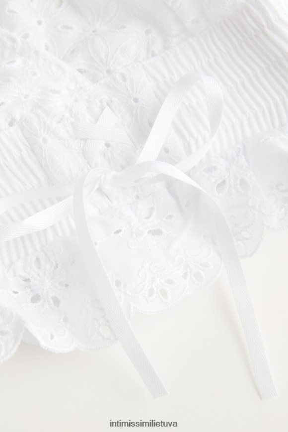 moterys baltas hello sunshine sangallo liemenėlės viršus Intimissimi apatinis trikotažas 248BPB525