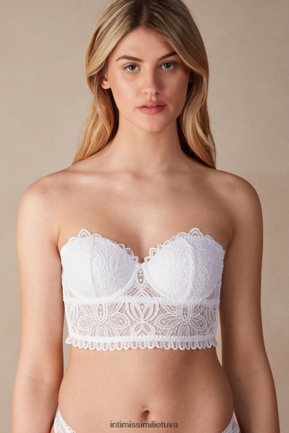 moterys baltas karštos vasaros dienos giada balconette bustier Intimissimi apatinis trikotažas 248BPB530