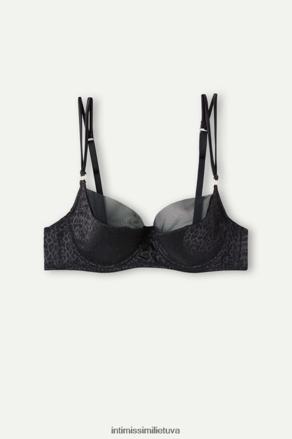 moterys juodas šauni minimal carioca liemenėlė Intimissimi apatinis trikotažas 248BPB587