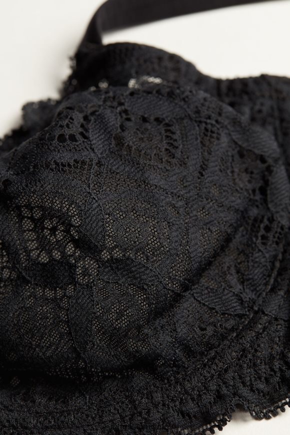 moterys juodas daniela nėriniuota balconette liemenėlė Intimissimi apatinis trikotažas 248BPB684