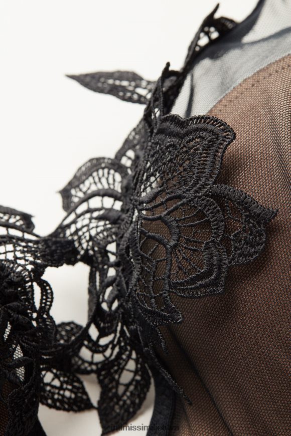 moterys juodas sluoksnių geismo elena balconette liemenėlė Intimissimi apatinis trikotažas 248BPB632