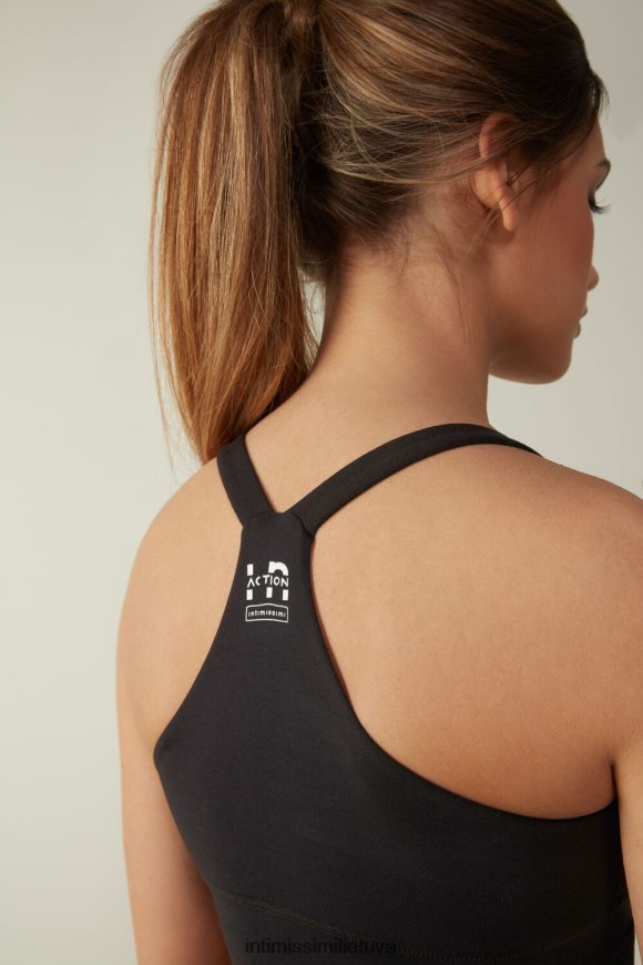 moterys juodas veikiantis liemenėlės viršus Intimissimi apatinis trikotažas 248BPB747