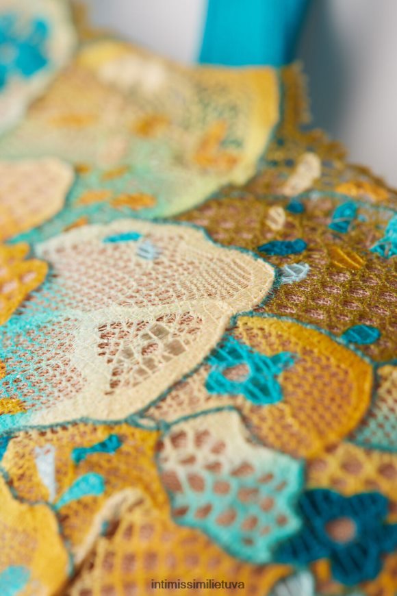 moterys vasaros turkio mėlyna gioia summer vibes super push-up liemenėlė Intimissimi apatinis trikotažas 248BPB522