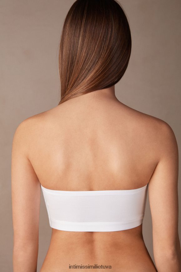 moterys baltas itin lengvas mikropluošto liemenėlės viršus Intimissimi apatinis trikotažas 248BPB542