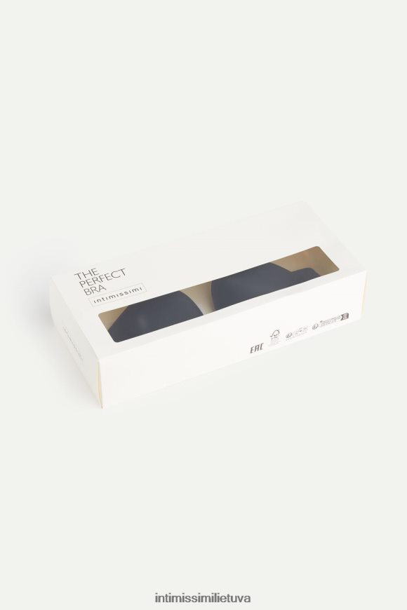 moterys juodas Liemenėlė be petnešėlių permatoma nugara Intimissimi apatinis trikotažas 248BPB585