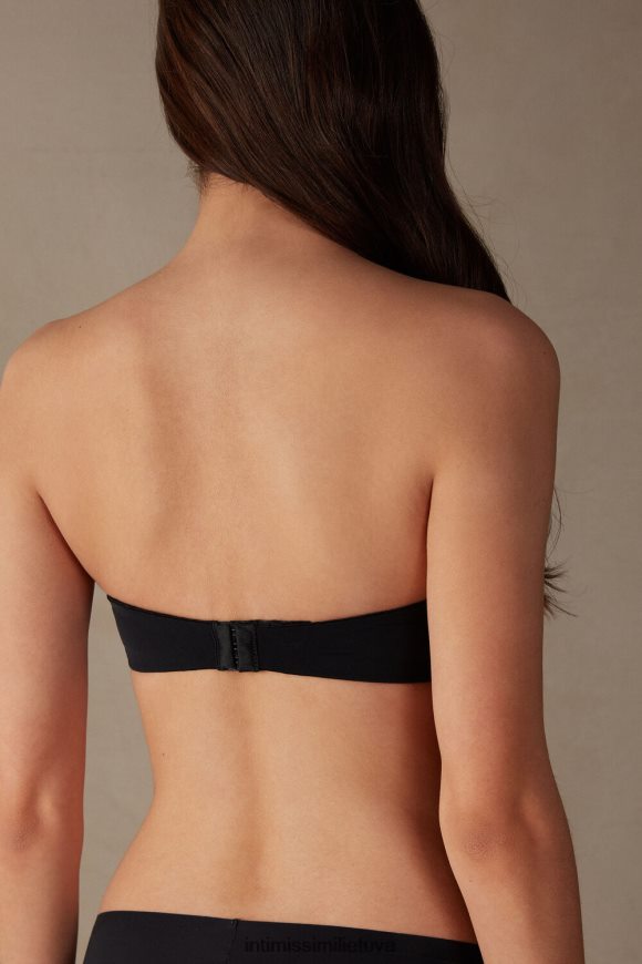 moterys juodas gioia bandeau liemenėlė Intimissimi apatinis trikotažas 248BPB814