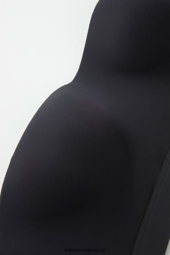 moterys juodas itin lengvas mikropluošto liemenėlės viršus Intimissimi apatinis trikotažas 248BPB541