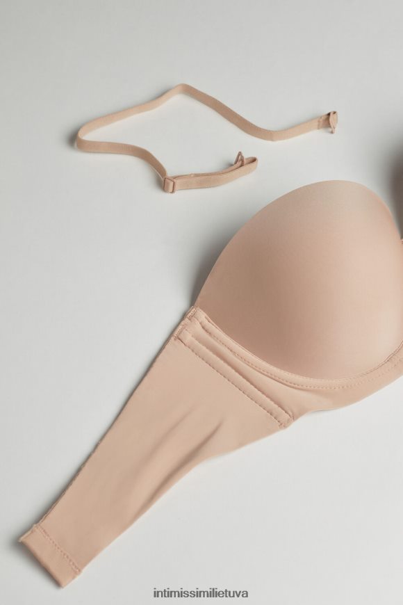 moterys švelnus smėlio spalvos giada mikropluošto bandeau liemenėlė Intimissimi apatinis trikotažas 248BPB810