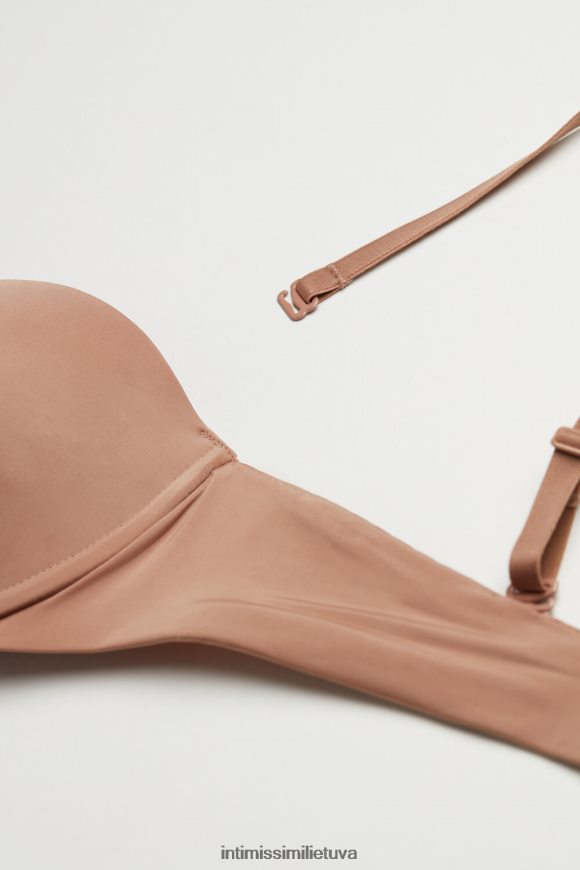 moterys vidutinio smėlio spalvos Monica itin lengva mikropluošto juostinė liemenėlė Intimissimi apatinis trikotažas 248BPB656