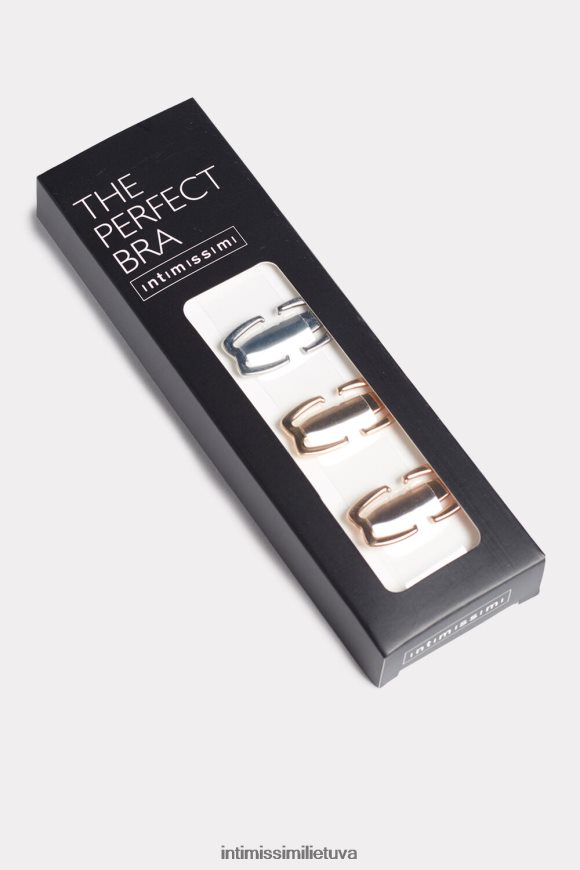 moterys sidabrinė/auksinė/rožinė liemenėlės dirželio kabliukai Intimissimi apatinis trikotažas 248BPB827