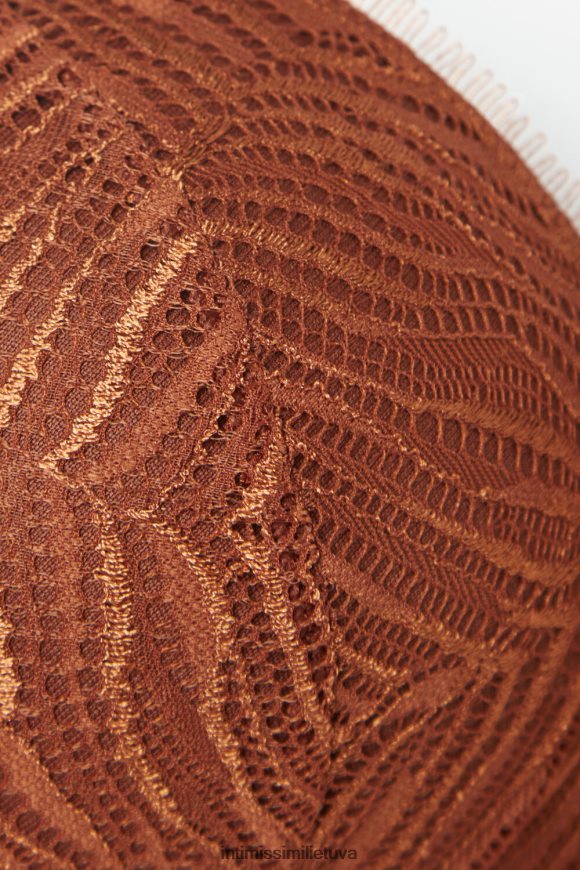 moterys lengvo cinamono Tiziana go animalier medvilninė trikampė liemenėlė Intimissimi apatinis trikotažas 248BPB460