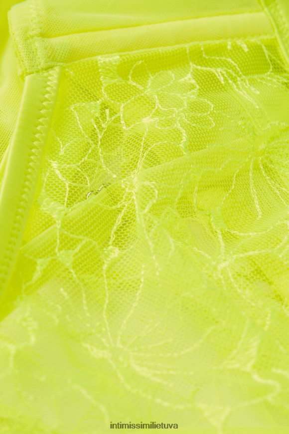 moterys ryškiai geltona gryno džiaugsmo trikampė liemenėlė Intimissimi apatinis trikotažas 248BPB462
