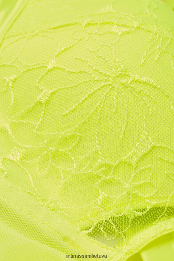 moterys ryškiai geltona pure Joy Tiziana trikampė liemenėlė Intimissimi apatinis trikotažas 248BPB461