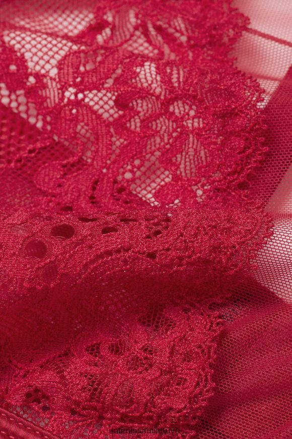 moterys sandarinimo vaškas raudonas nuodėmingų fantazijų trikampė liemenėlė Intimissimi apatinis trikotažas 248BPB467
