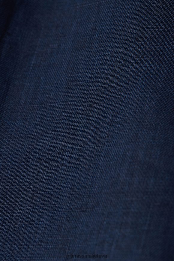 moterys jūreivis mėlynas jachtos naktinės lininės pižamos kelnaitės Intimissimi drabužiai 248BPB1532