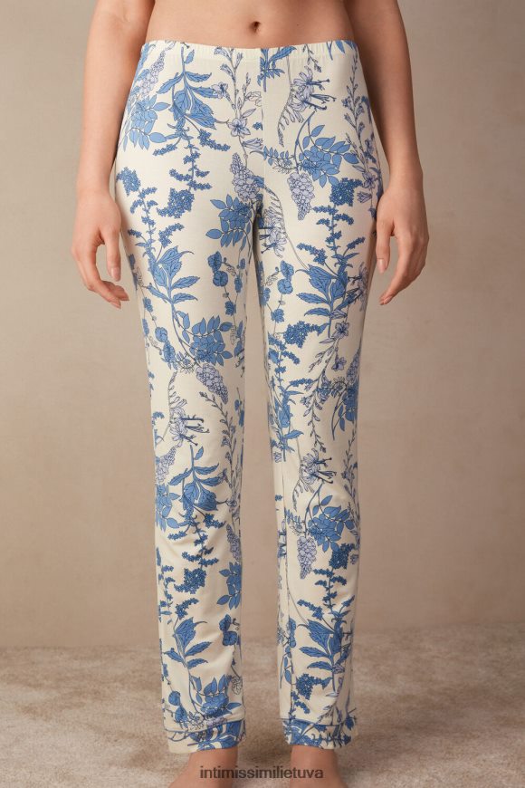 moterys jaučiasi gražus spaudinys jaučiasi gražios viso ilgio modalinės kelnės Intimissimi drabužiai 248BPB1548