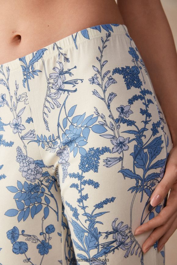 moterys jaučiasi gražus spaudinys jaučiasi gražios viso ilgio modalinės kelnės Intimissimi drabužiai 248BPB1548