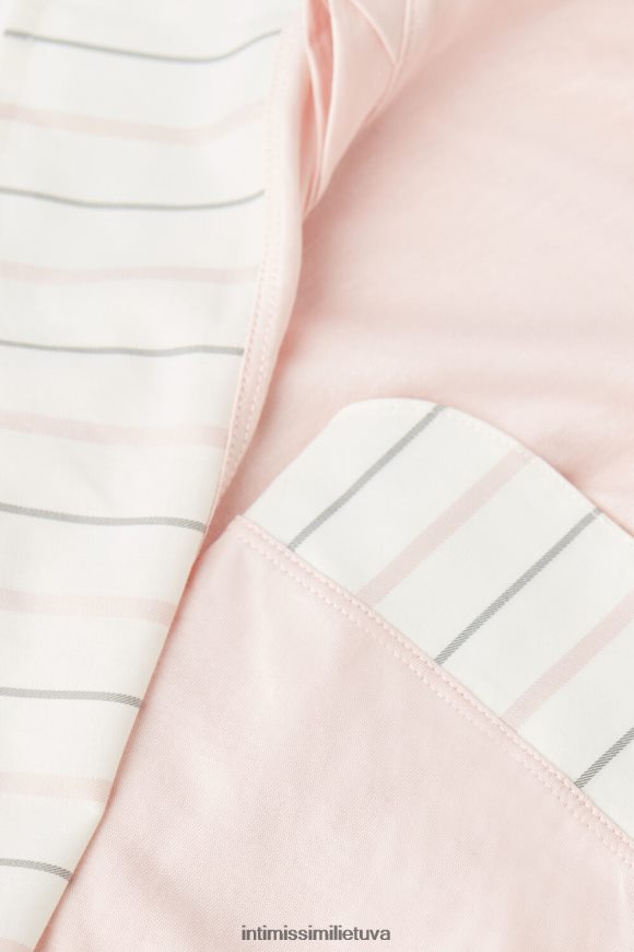 moterys pavasario rožinė minkštas spyruoklinis medvilninis ilgomis rankovėmis viršus Intimissimi drabužiai 248BPB1552