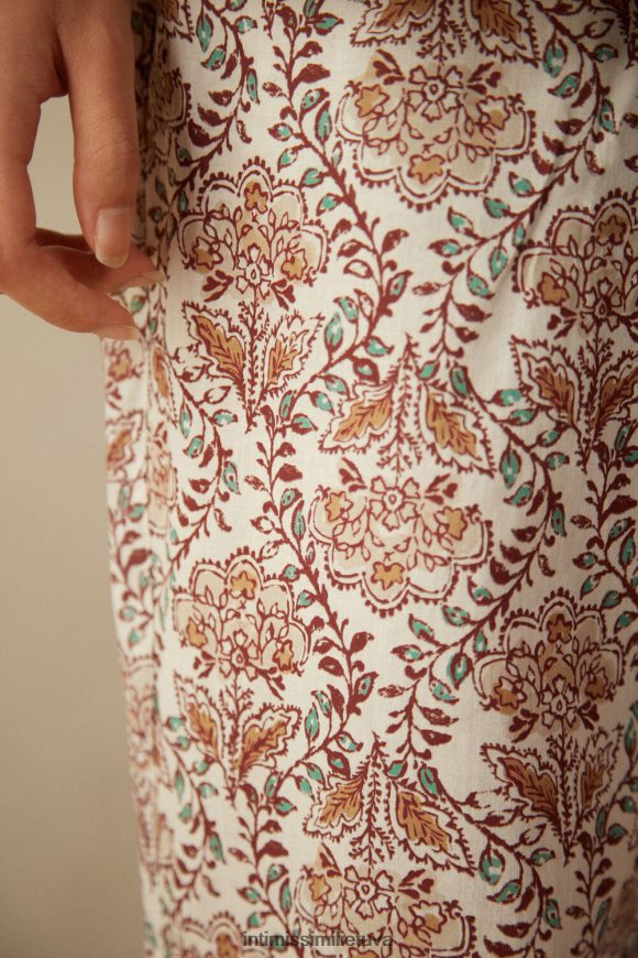 moterys st.prieskonių sodas prieskoniai sodo medvilninės kelnės Intimissimi drabužiai 248BPB1625