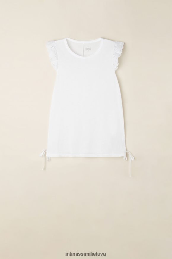 moterys baltas Hello sunshine itin gaivi supima medvilninė liemenė Intimissimi drabužiai 248BPB1528