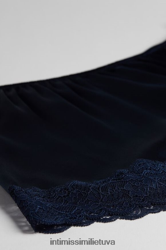 moterys intensyvi mėlyna šilkiniai šortai Intimissimi drabužiai 248BPB1667