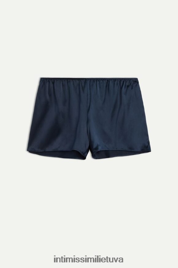 moterys intensyvi mėlyna švelnūs šilko-satino šortai Intimissimi drabužiai 248BPB1642