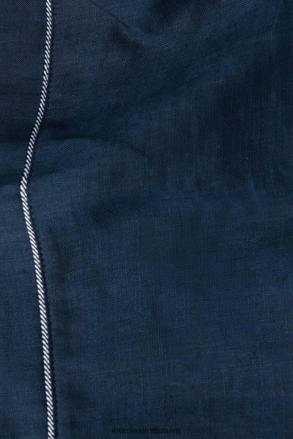 moterys jūreivis mėlynas jachtos naktiniai lininiai šortai Intimissimi drabužiai 248BPB1533