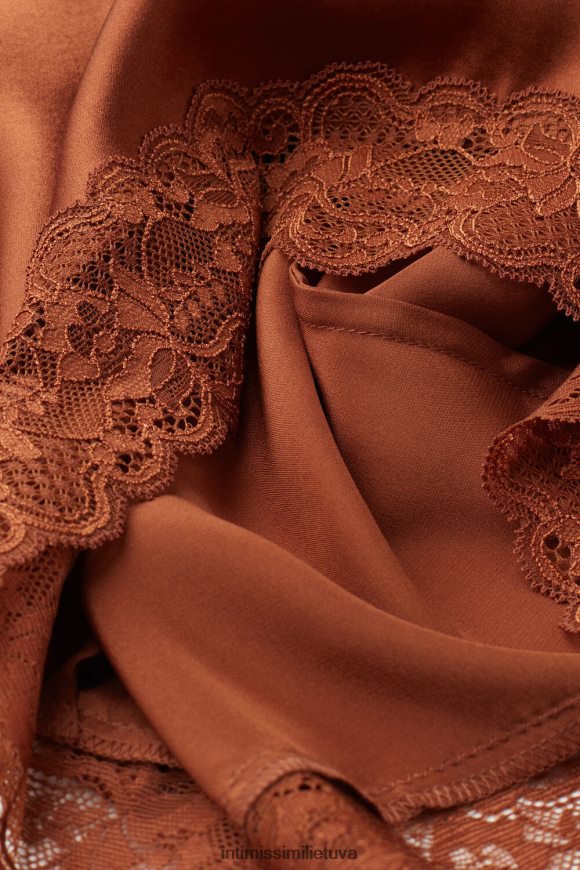 moterys lengvo cinamono šilkiniai šortai Intimissimi drabužiai 248BPB1503