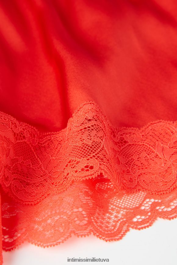 moterys liepsna raudona šilkiniai šortai Intimissimi drabužiai 248BPB1564