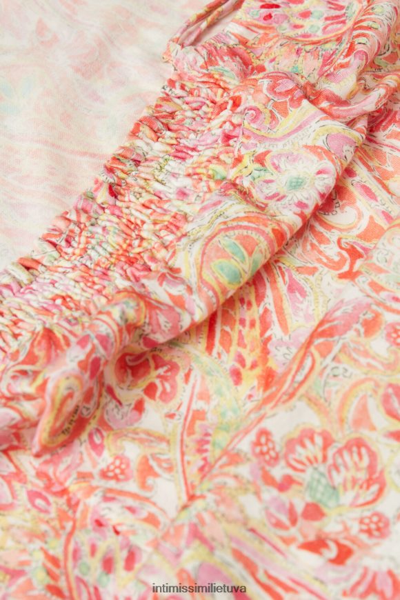 moterys vasaros kašmyro raštas Summer travel ultrafresh supima medvilninis viršus Intimissimi drabužiai 248BPB1279