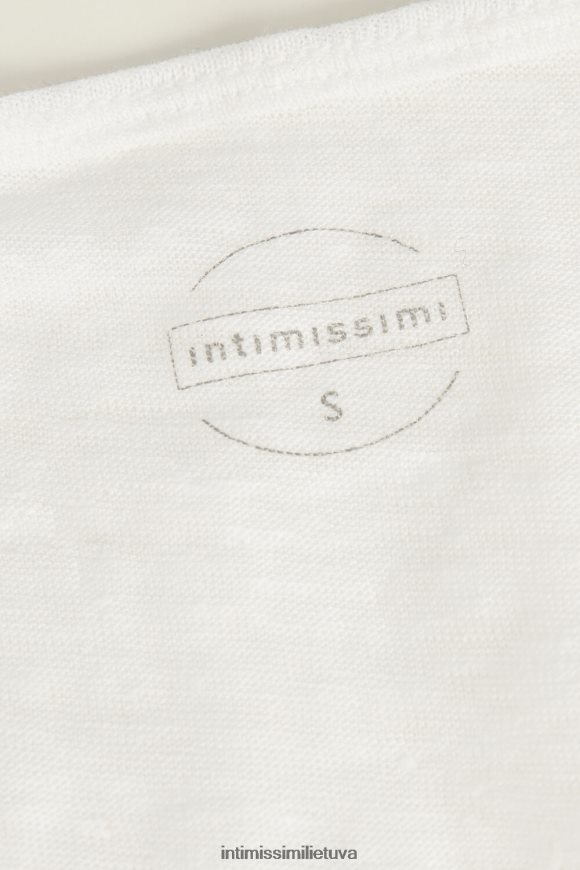 moterys baltas lininis kamzolis Intimissimi drabužiai 248BPB1311